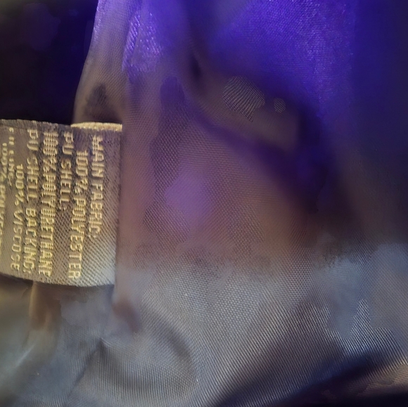 Kate and Mallory Boho Aztec Moto Asymmetrical front zip jacket - Picture 6 of 9